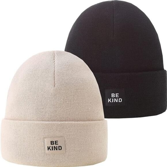 Unisex Beanie Hat Warm Knit Winter Hats main image 6